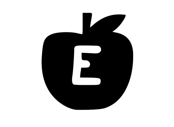 Apple with Children s Playful Mono E: A Designer's Take