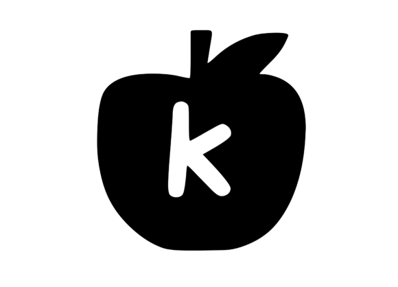 Apple With Children's Playful Mono K