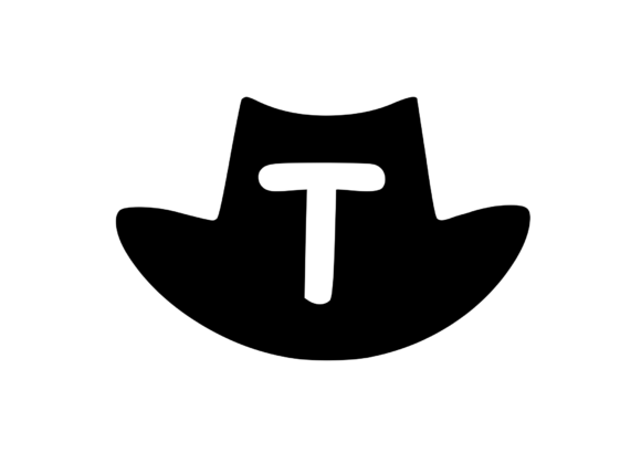 Cowboy Hat with Playful Mono T