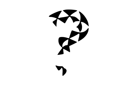 Playful Geometric Pattern Mono