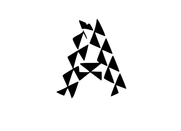 Playful Geometric Pattern Mono a