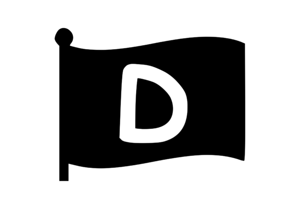 Waving Flag with Mono D