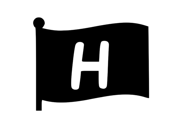 Waving Flag with Mono H