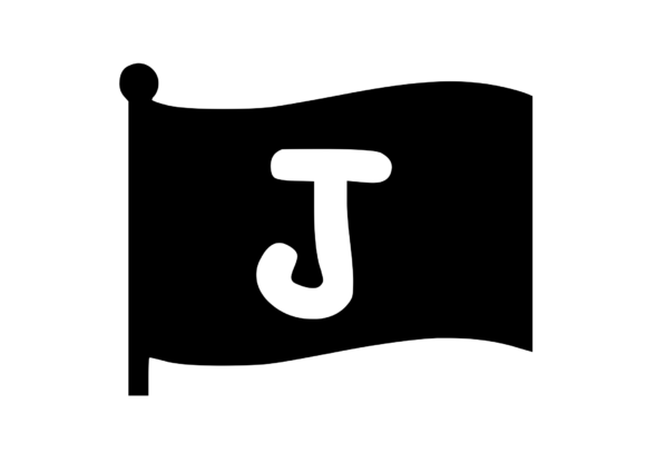 Waving Flag with Mono J