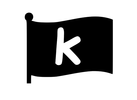Waving Flag with Mono K