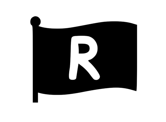 Waving Flag with Mono R