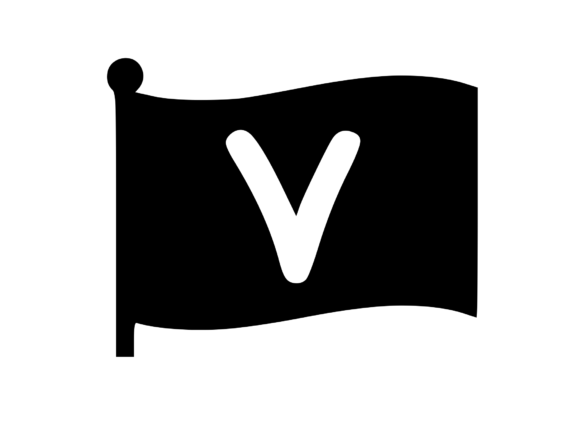 Waving Flag with Mono V