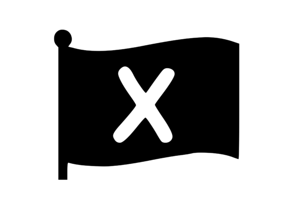 Waving Flag with Mono X