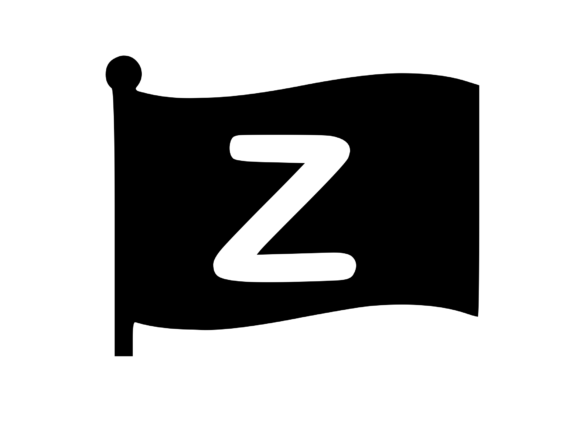 Waving Flag with Mono Z